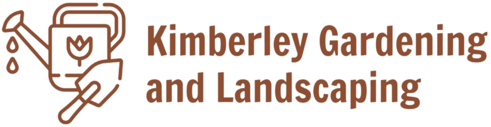 A green background with the words kimberley land lands